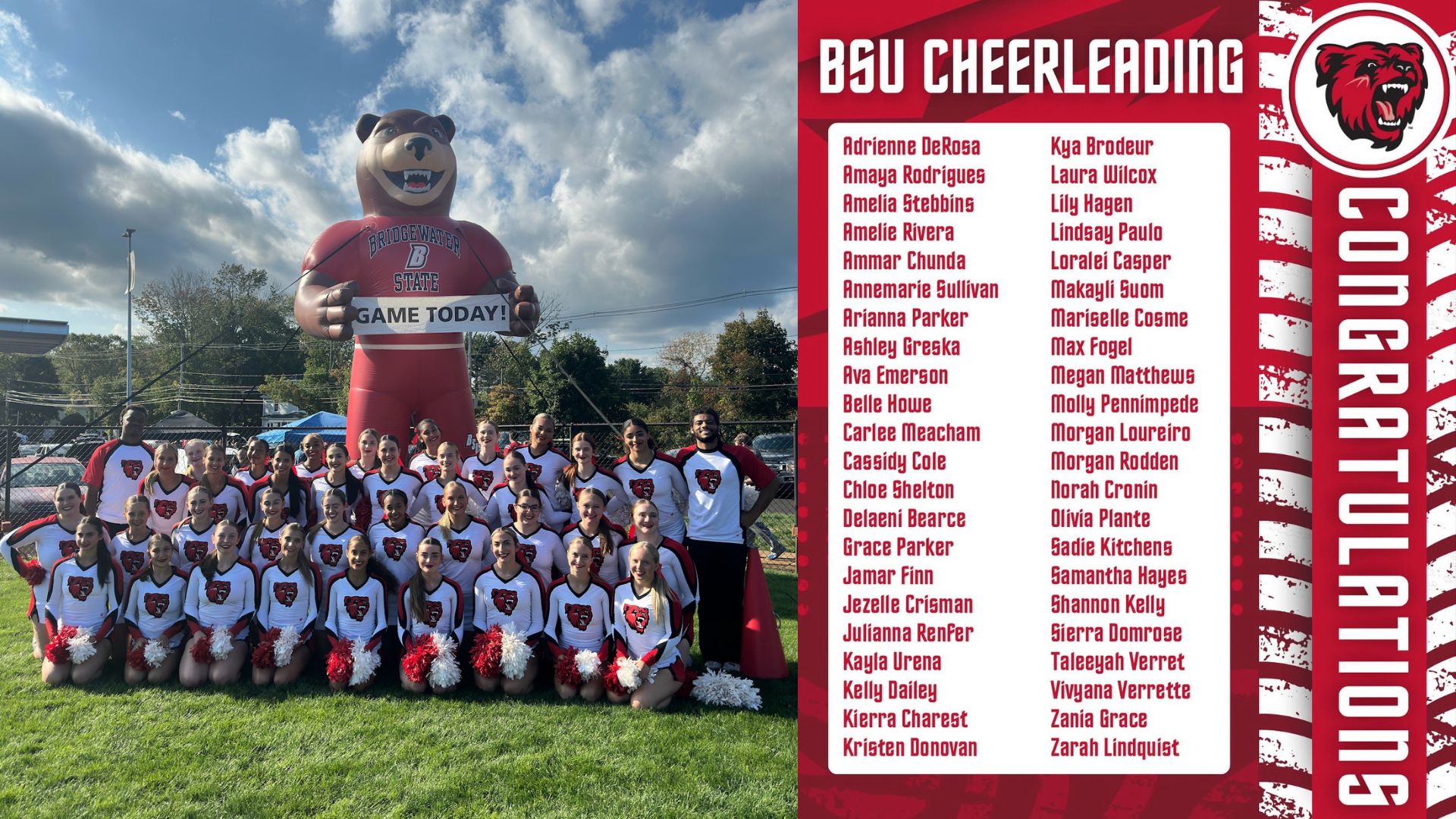 Introducing Your 2025-2026 BSU Cheerleaders!