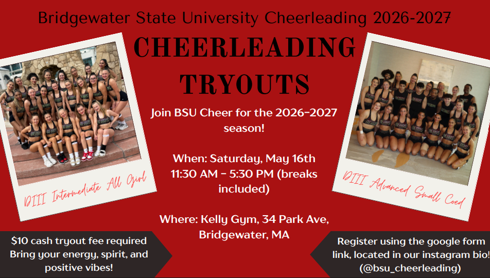 Join BSU Cheerleading for the 2026-2027 Season!