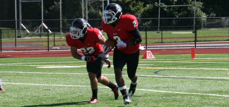 Football Powers Past Coast Guard, 44-21