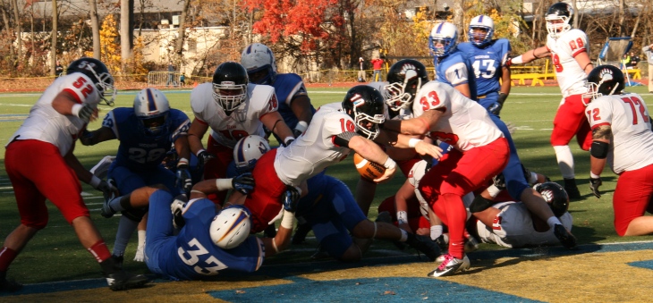 Football Falls to Widener in NCAA Tournament, 44-14