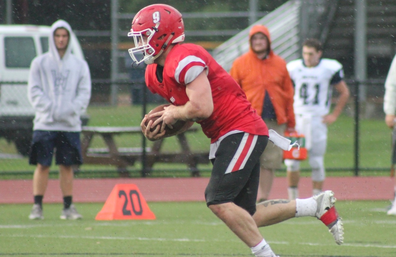 McLaughlin Leads Gridiron Bears to 28-9 Win over Westfield