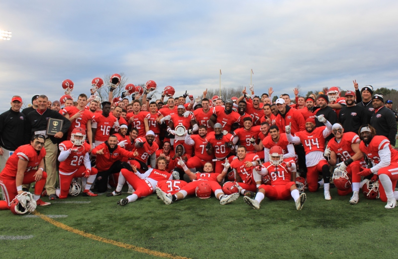 Easter Garners MVP Honors as Football Wins New England Bowl, 34-19