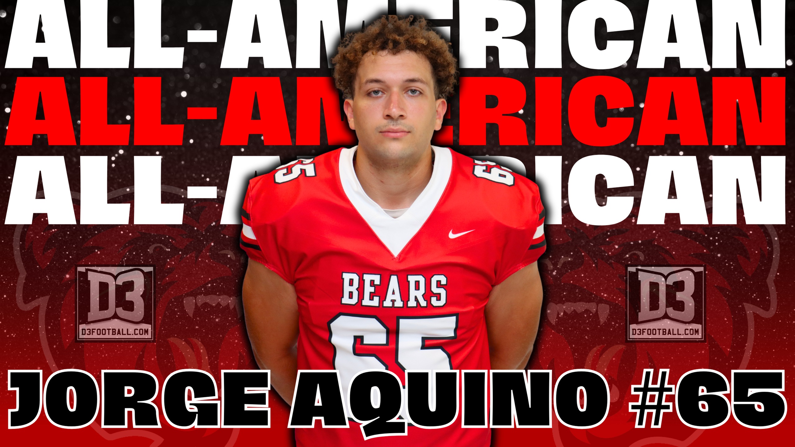 Jorge Aquino Named to D3football.com All-America Team
