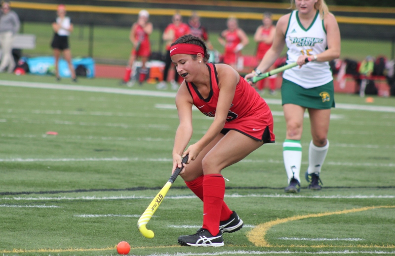 Field Hockey Nets Season-High Seven Goals in Little East Win over Fitchburg