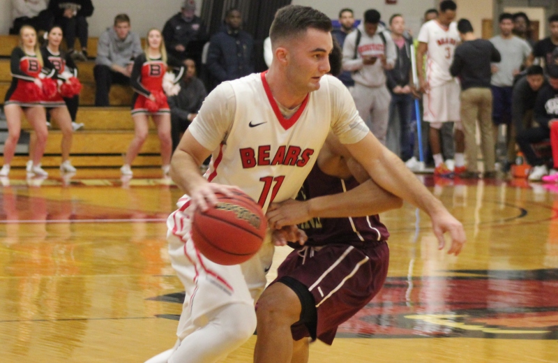 Men's Hoops Battles Back to Edge Worcester, 94-86