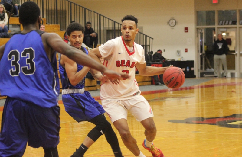 Carty, Ward Lead Men's Basketball to 82-68 Win over UMass Boston