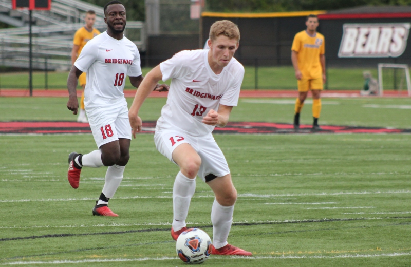 Men's Soccer Holds on for 2-1 Win Over Emmanuel