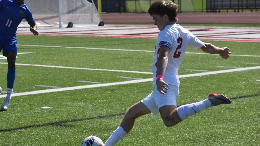 Men's Soccer Blanks RIC, 3-0
