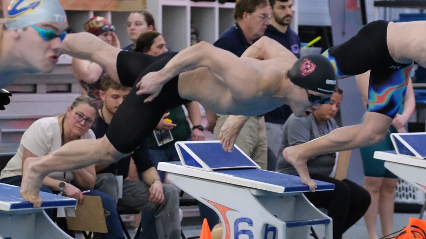 Three School Records Fall for Men's Swimming &amp; Diving at Day Three of Little East Championships