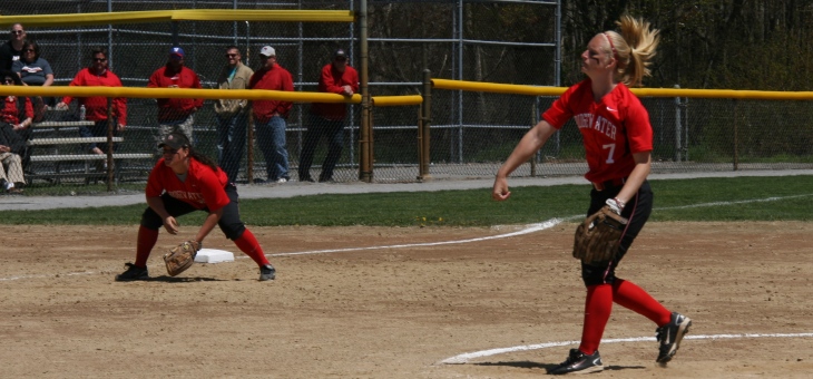 White, Strecker Lift Softball to 2-0 Shutout of MCLA, Bears Force Second Championship Game
