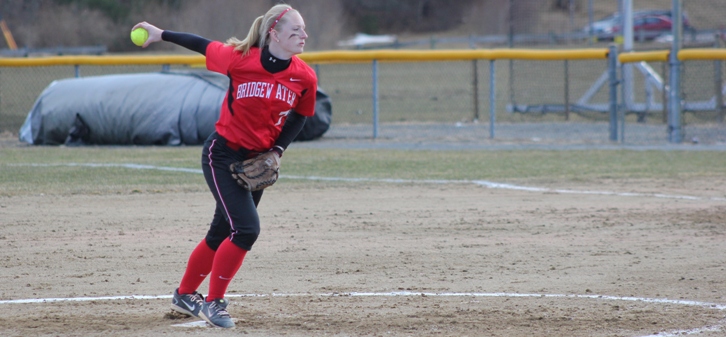 Softball Splits Non-Conference Twinbill with UMass Boston