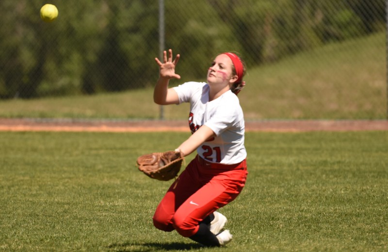 Softball Splits Pair of Games