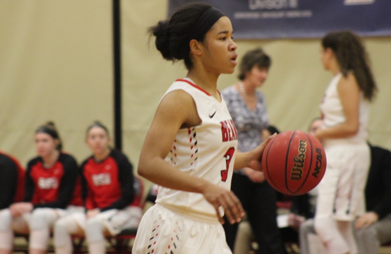 Women's Basketball Falls to Johnson & Wales, 55-48
