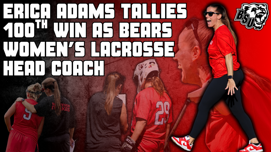 Women's Lax Downs Maritime 14-7 as Adams Notches 100th BSU Win