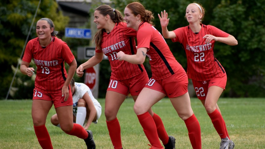 Robarge Nets Hat Trick in 5-1 Women's Soccer Win Over Salve