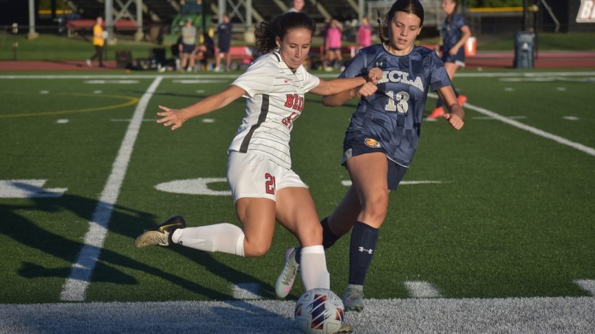 Women's Soccer Blanks MCLA, 5-0